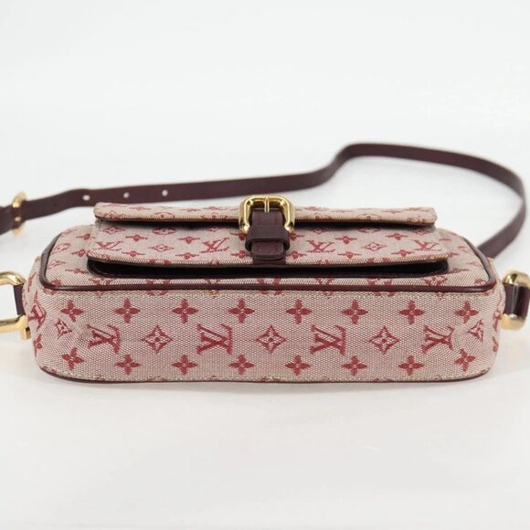 LOUIS VUITTON Monogram Mini Juliet MM Shoulder Bag Red M92219 LV Auth 129611 - Picture 5 of 16